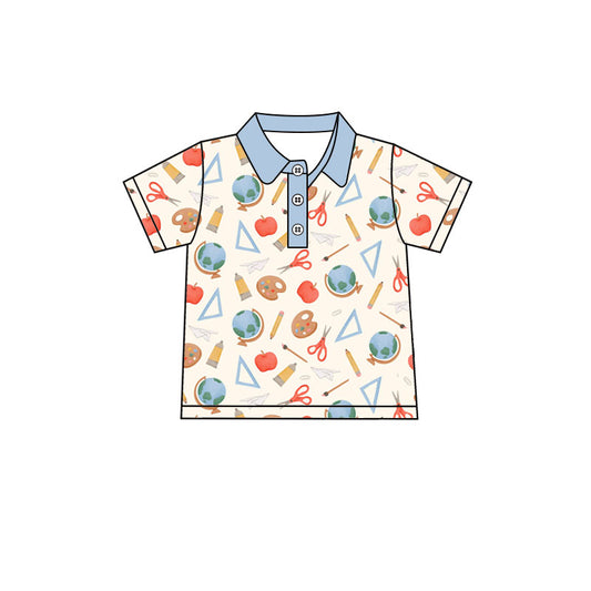 pre order back to school boys polo tee