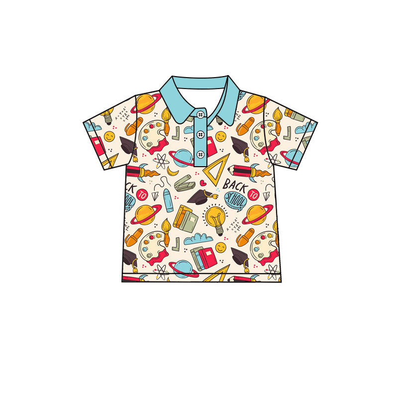pre order back to school boys polo tee
