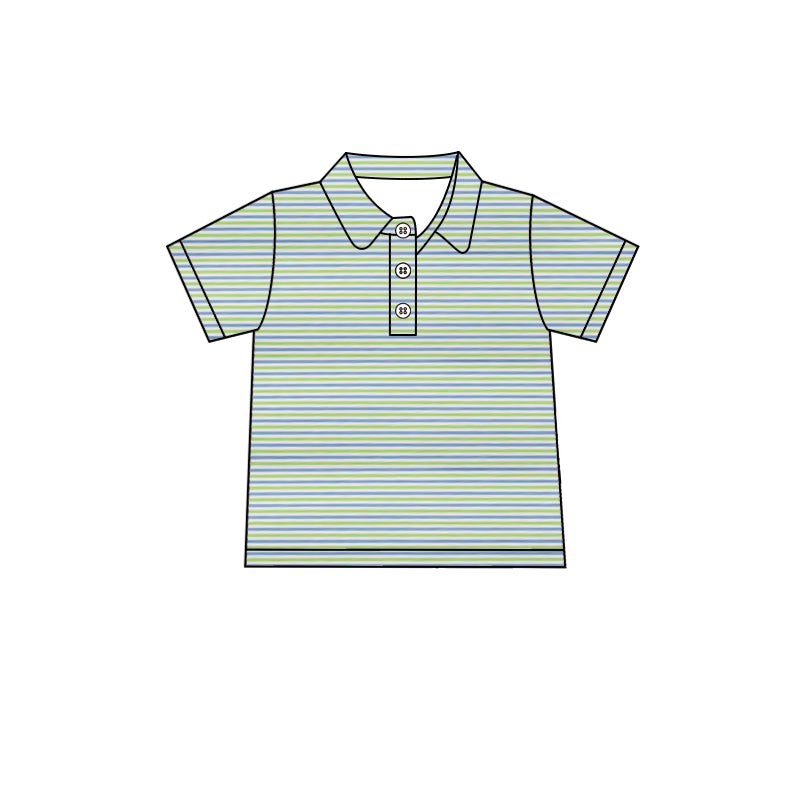 pre order striped polo t-shirt