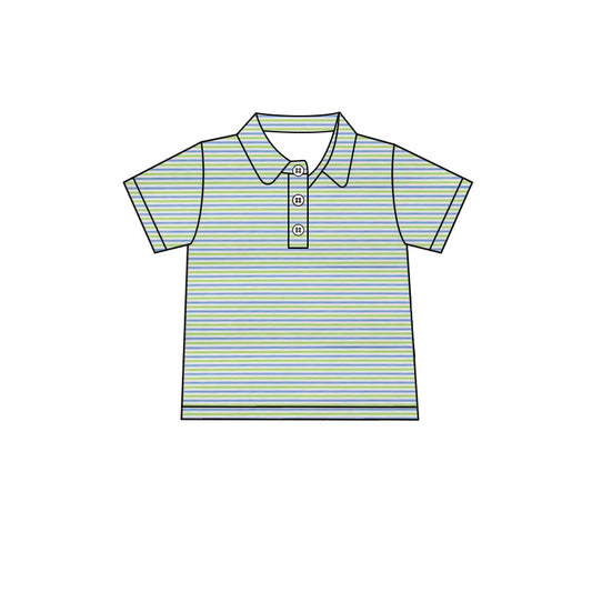 pre order striped polo t-shirt