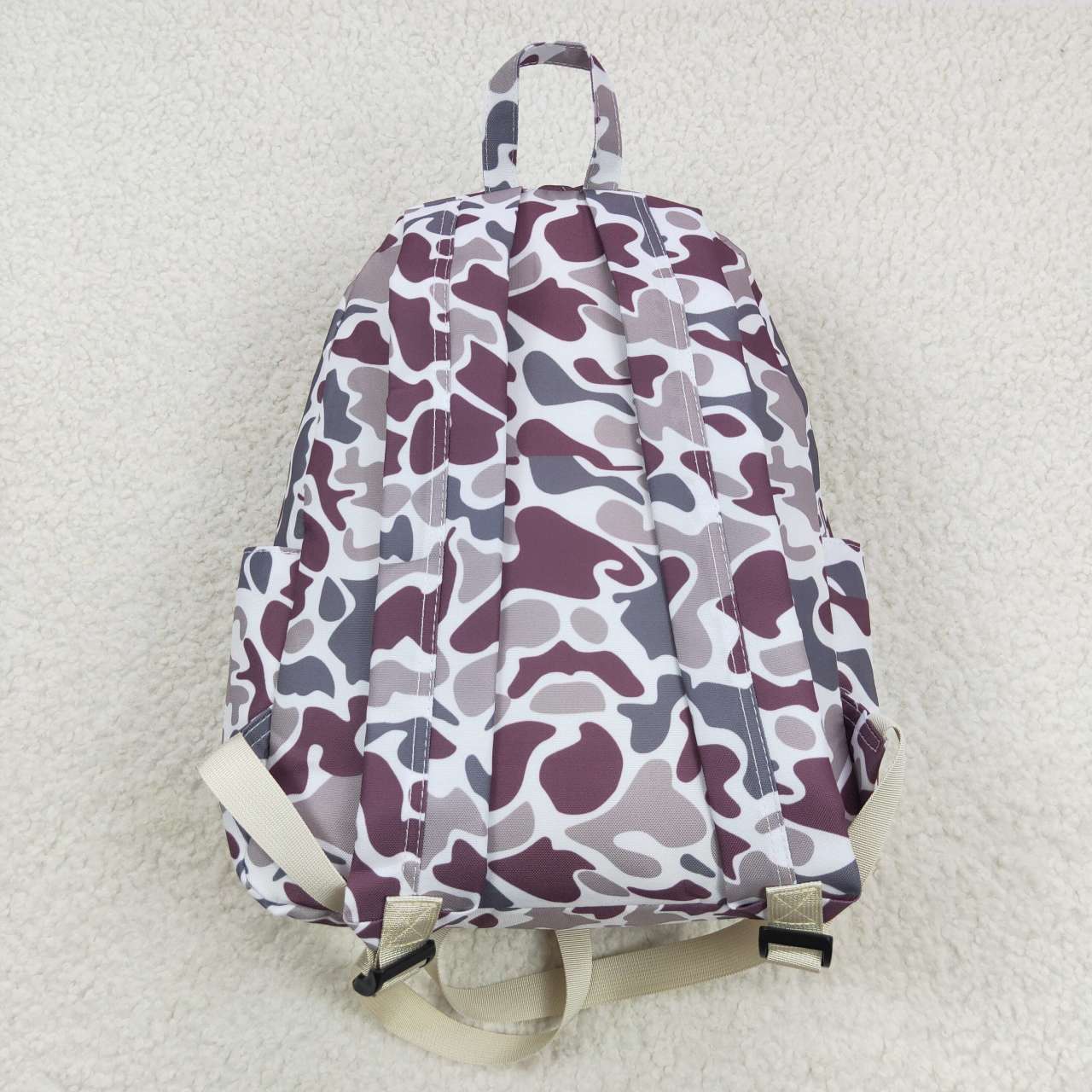 camo backpack western kids bag