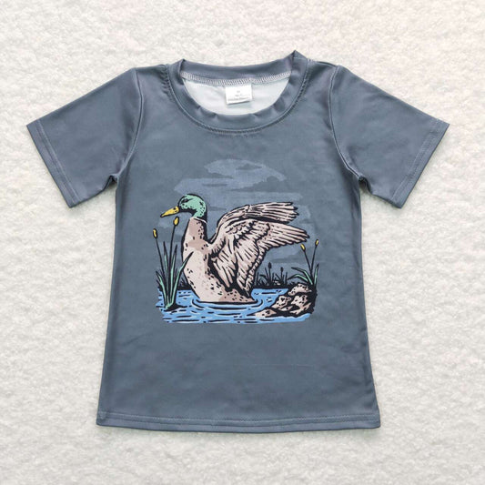 toddler boy duck print t shirt