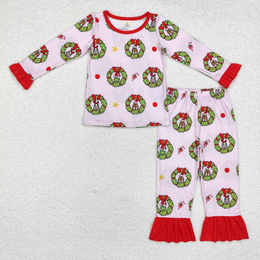 Christmas berry grinchey bamboo pajama set