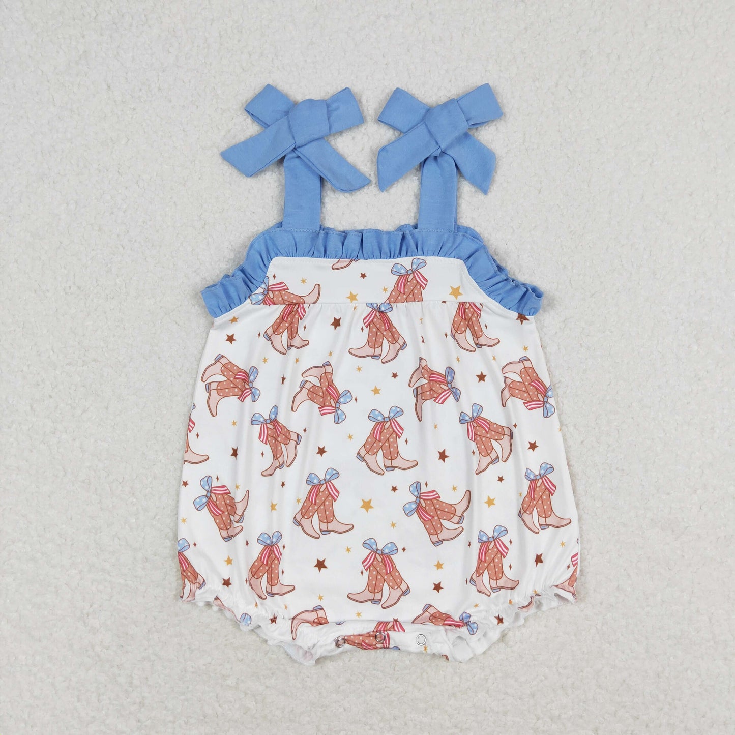 patriotic stars cowgirl boots strap bubble