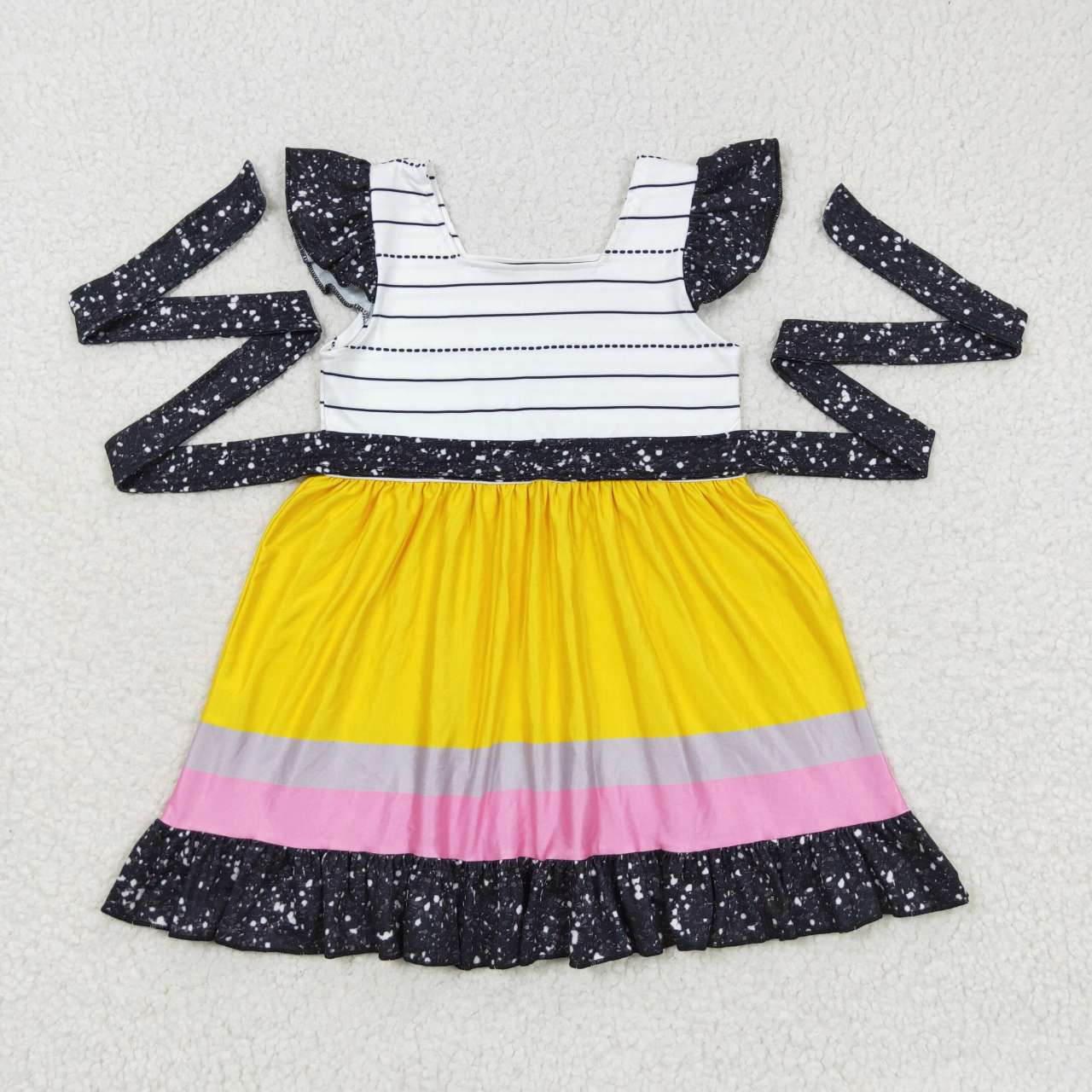 back to school dress with sash