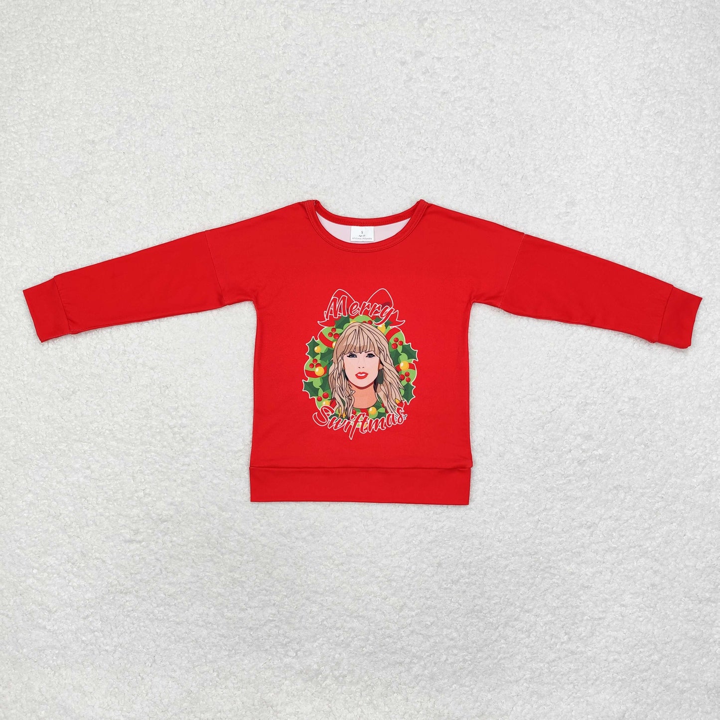 merry swiftmas red pullover shirt