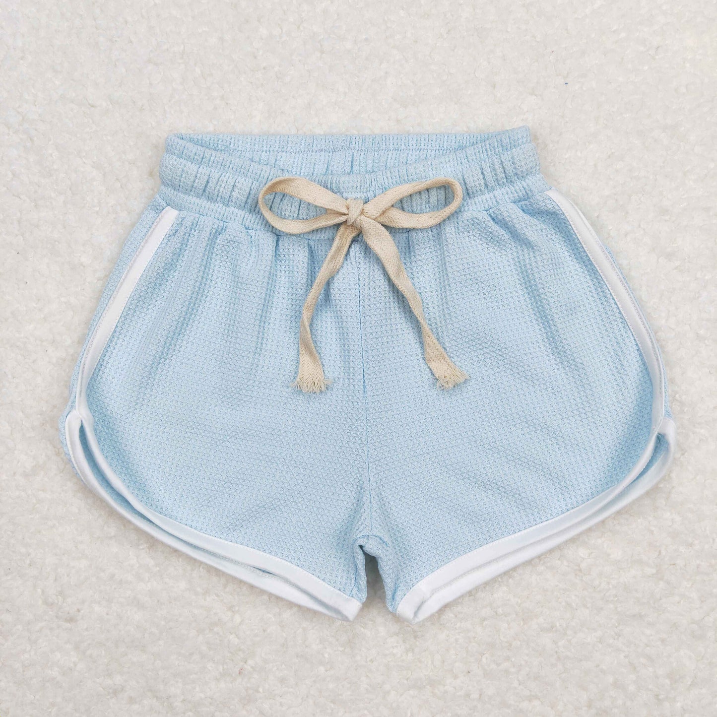 echt mulberry shorts solid blue