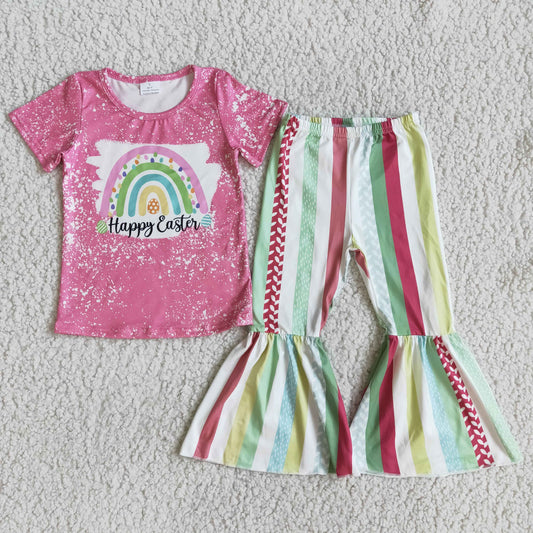 happy easter rainbow outfit