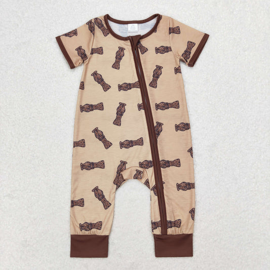 baby boy duck call sleeper zipper PJs