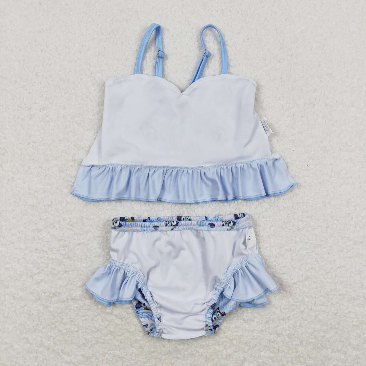 bluey girl two piece swimsuit