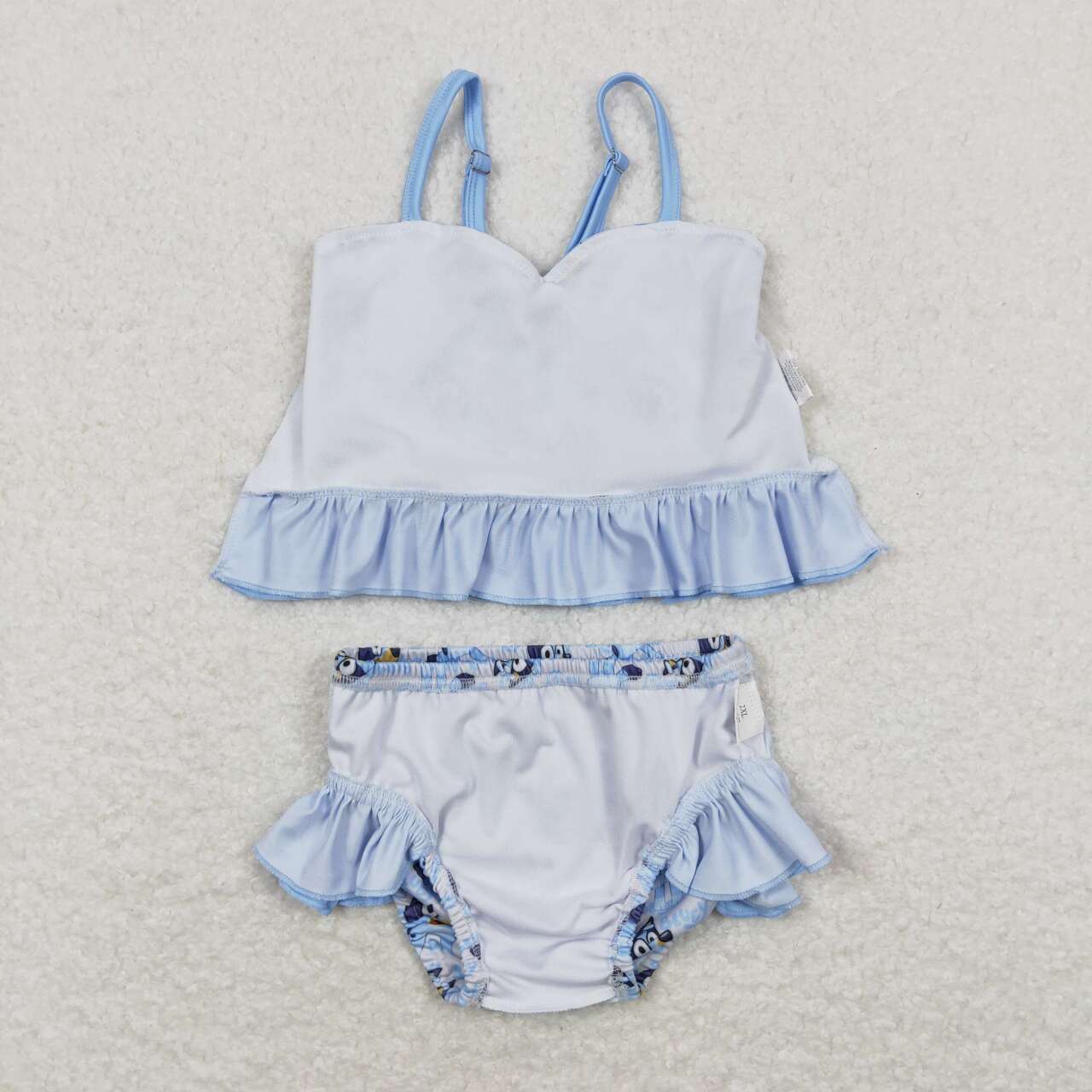 blu*y girl two piece swimsuit