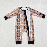 spooky blu*y baby halloween zip sleeper