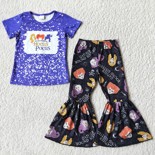hocus pocus outfit halloween baby girl clothing E3-17