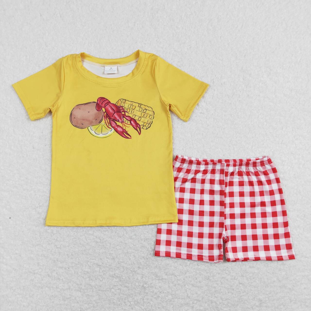 crawfish boil shorts set