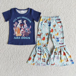 all my friends are dogs bells set