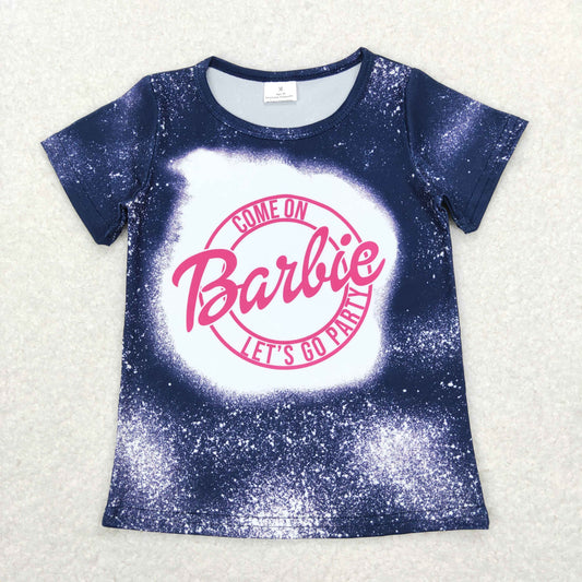 girl barbie t-shirt let's go party