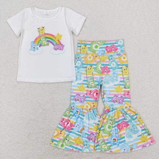 short sleeve bear bell bottom clothes