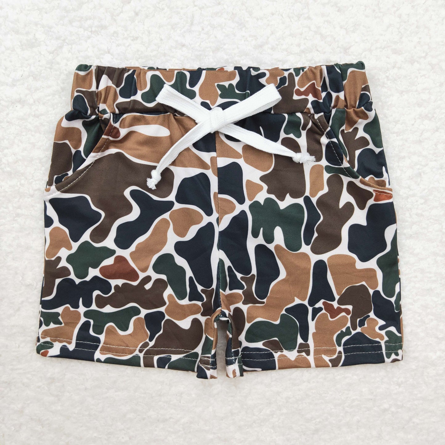 baby boy camo shorts