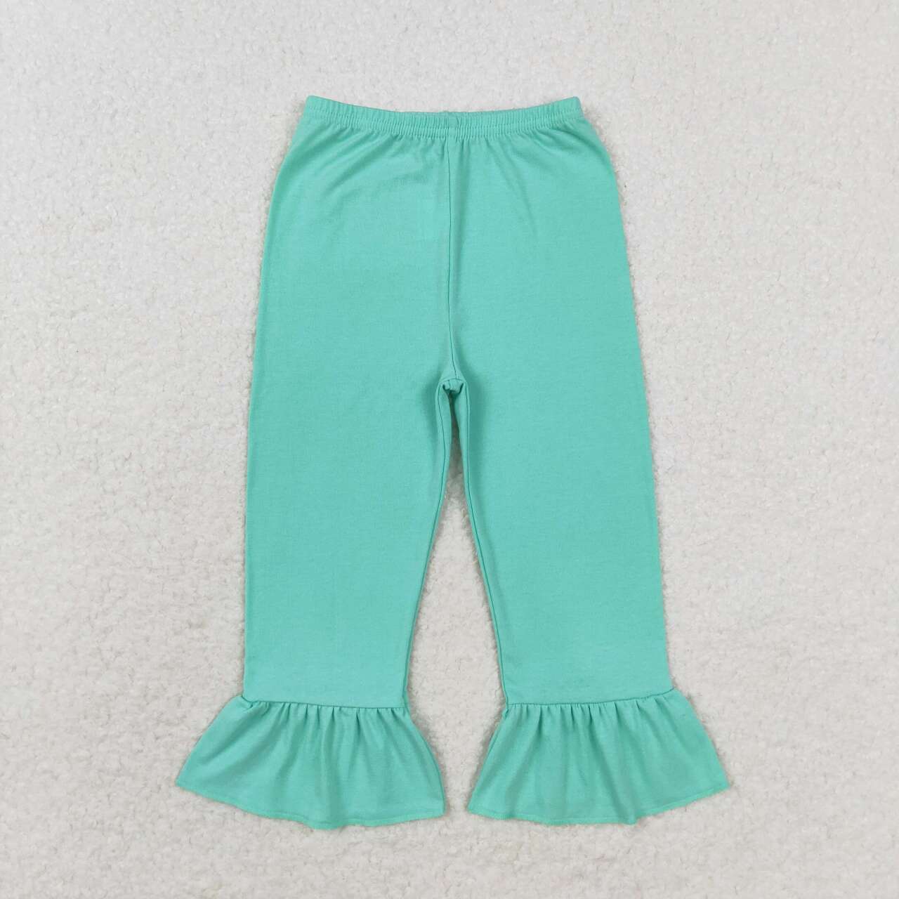 cotton green ruffle bottoms