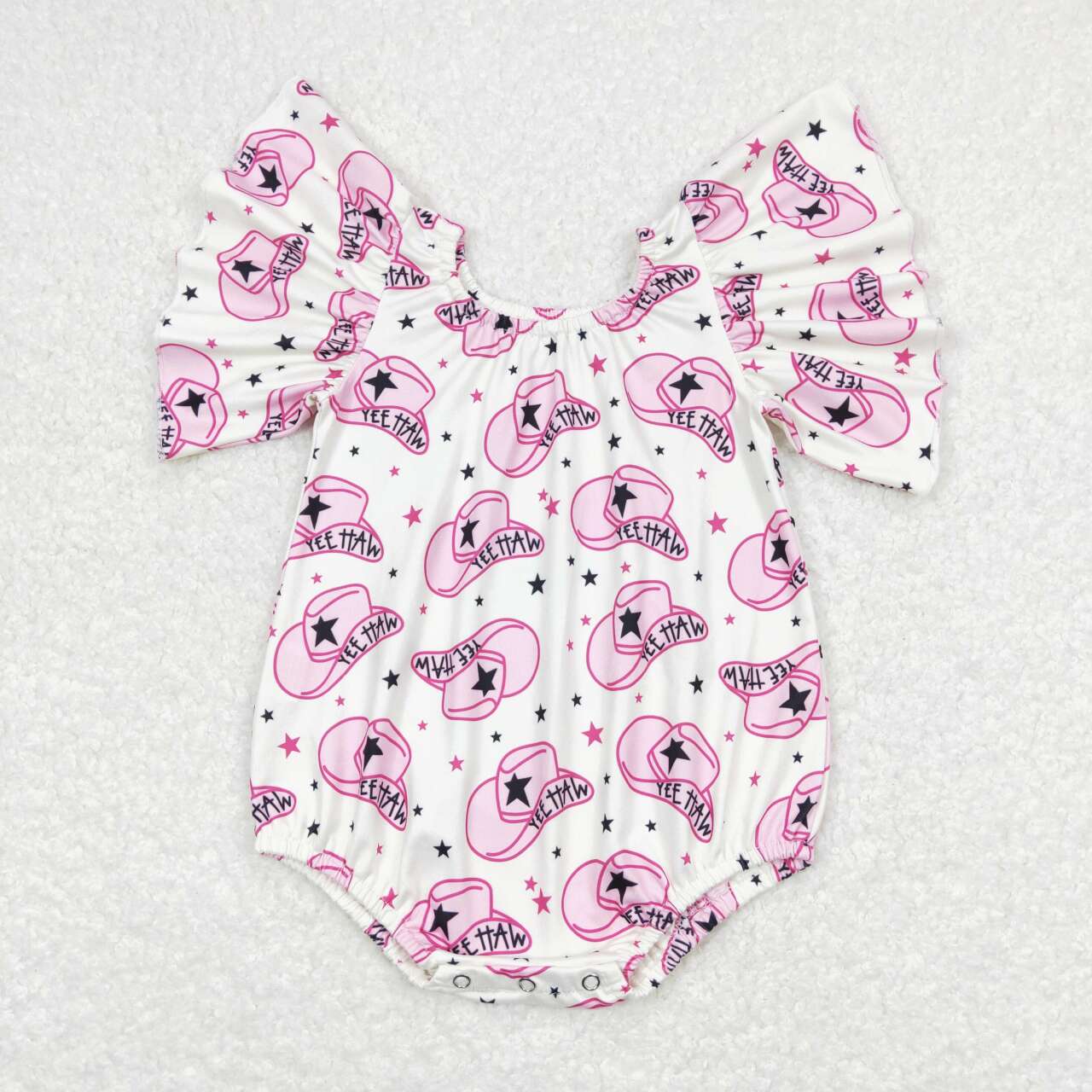 baby girl bodysuit yeehaw cowgirl rompers