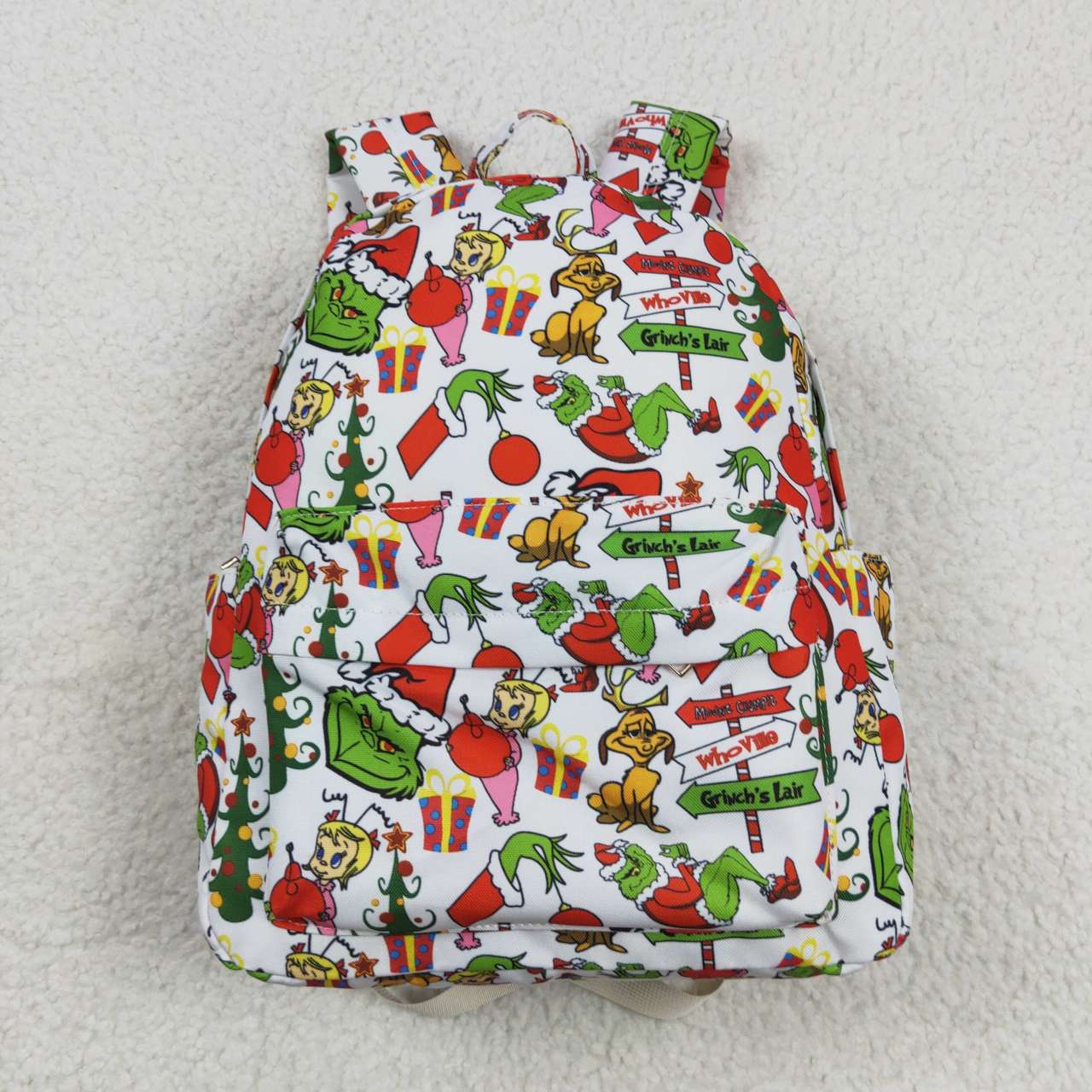 grinchey backpack christmas bag