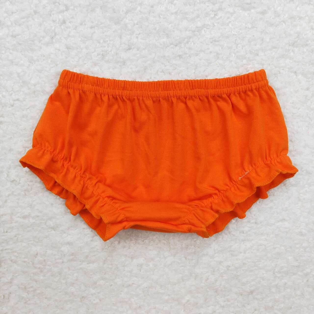 cotton orange bloomer baby underwear