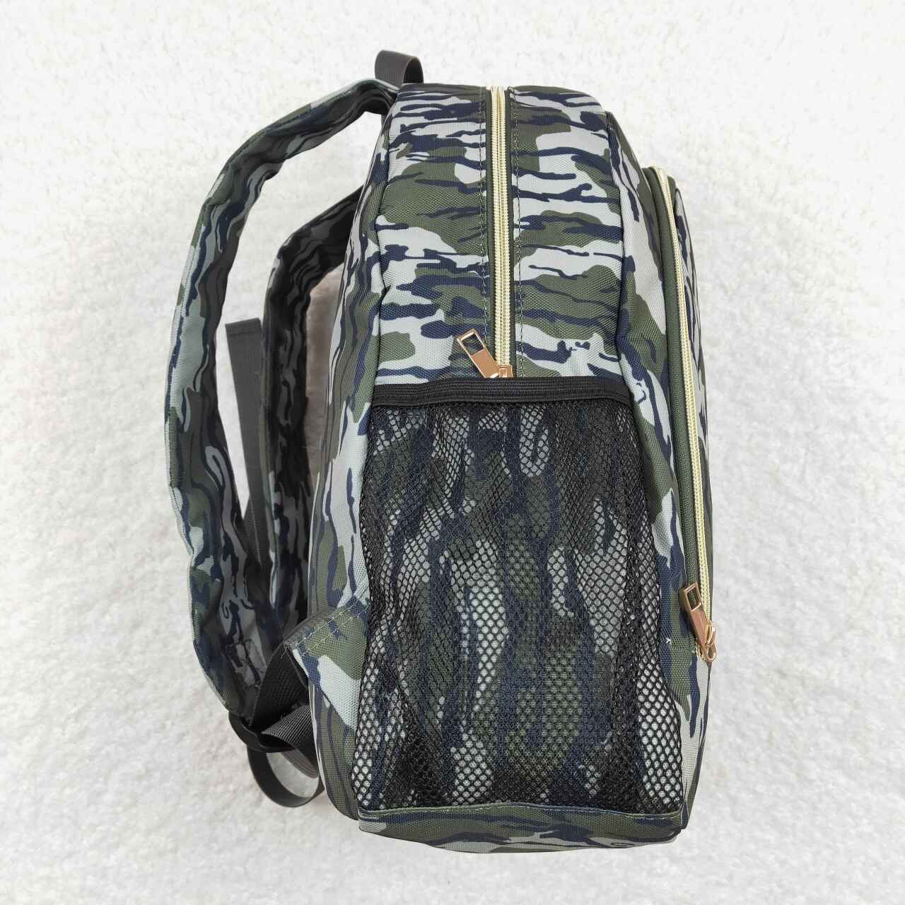 kids camo print backpack