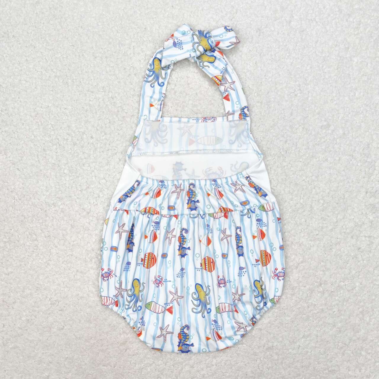 ocean animal girl halter bubble