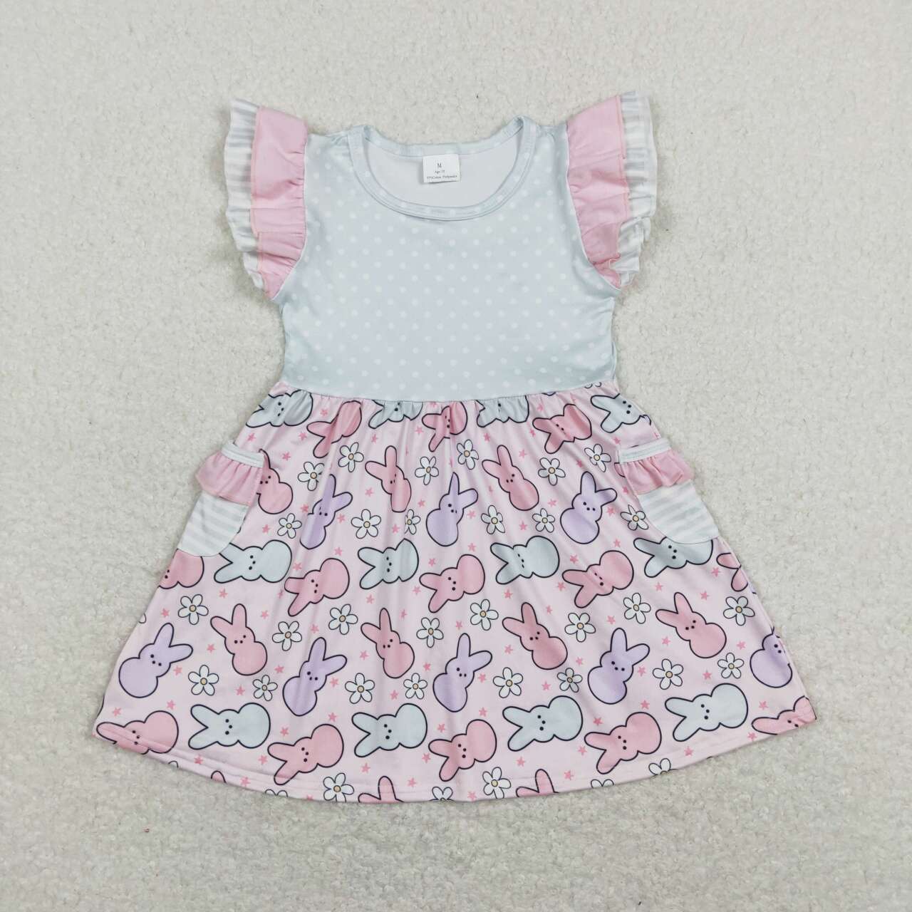 easter peeps dress with pocket