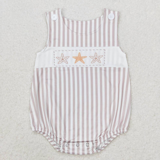 starfish print stripe tank bubble boy
