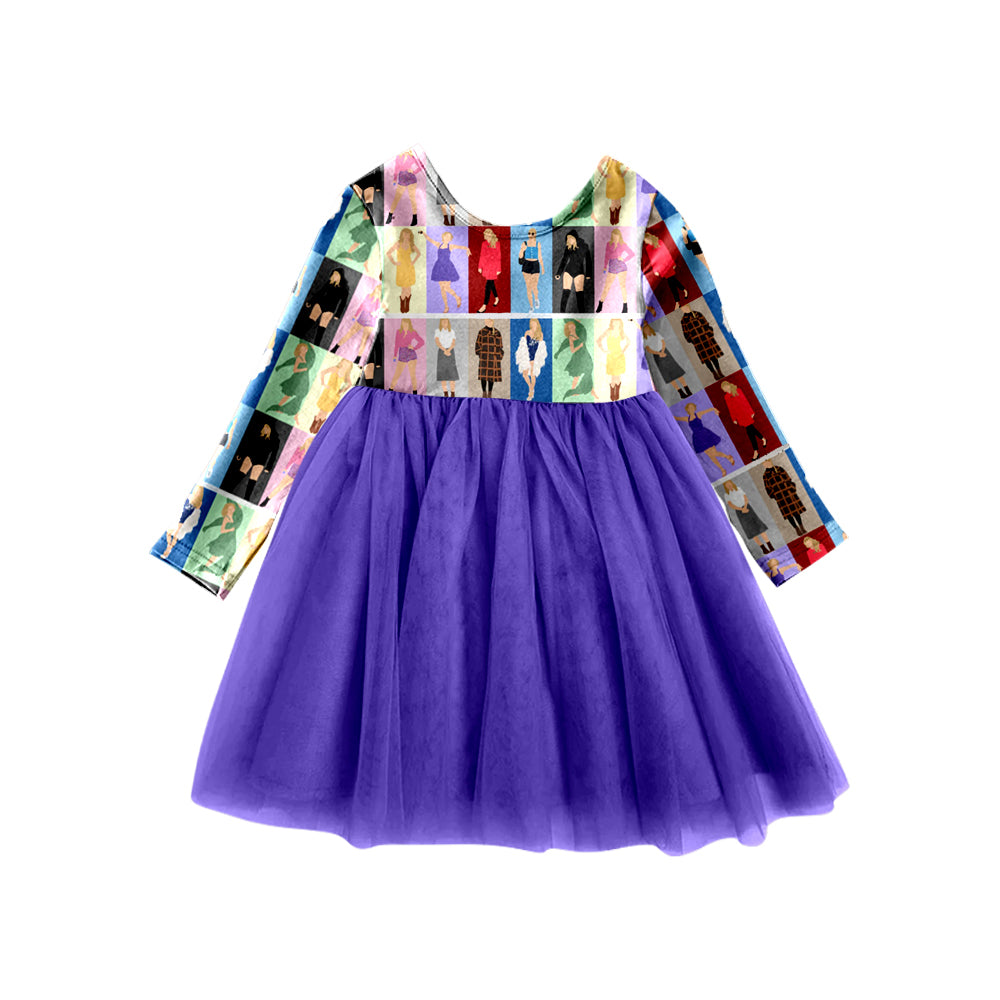 pre order long sleeve fall taylor swift tutu dress