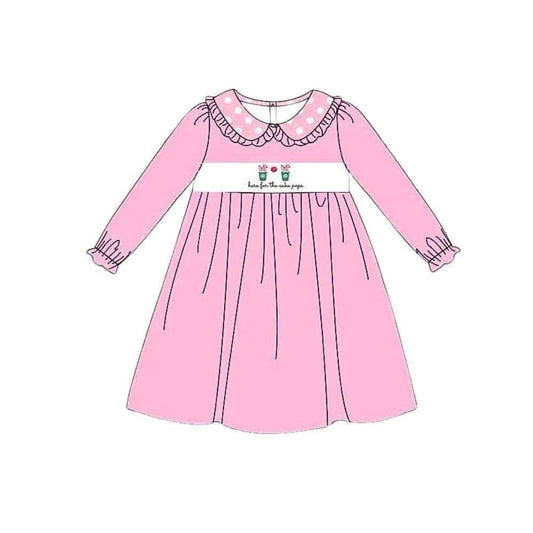 pre order pink long sleeve here for the cake page dress