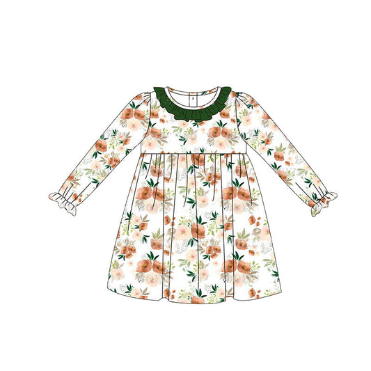 pre order toddler girl fall floral dress