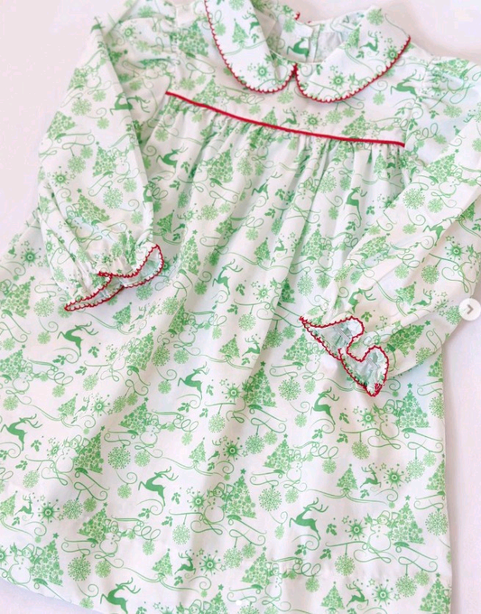 pre order Christmas baby girl dresses