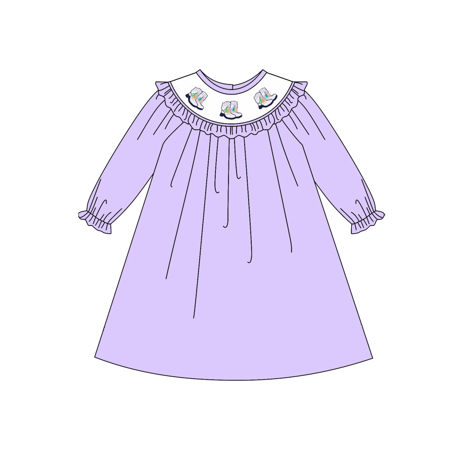 pre order pruple gras dress