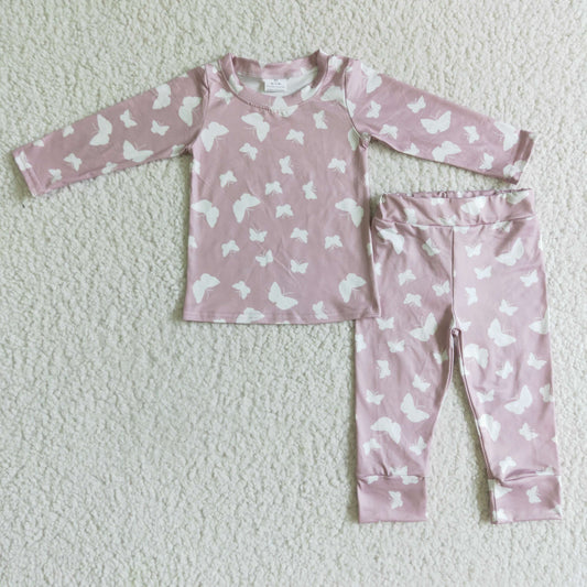 butterfly girls pajamas