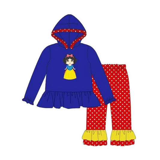 pre order royal blue hoodie outfit girl winter clothing