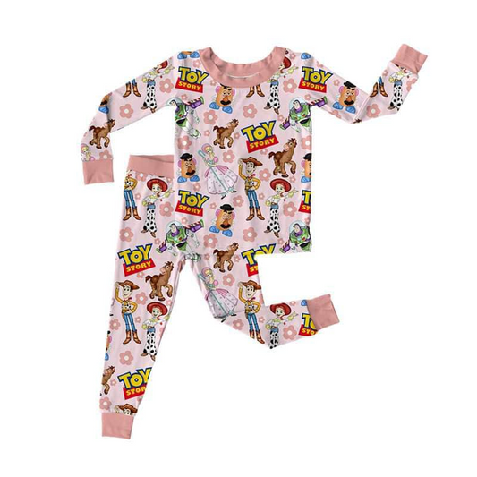 pre order long sleeve cartoon story pajama