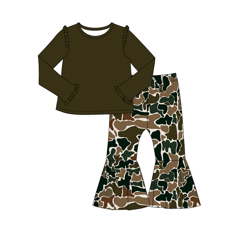 pre order camo pants outfit girls clothes