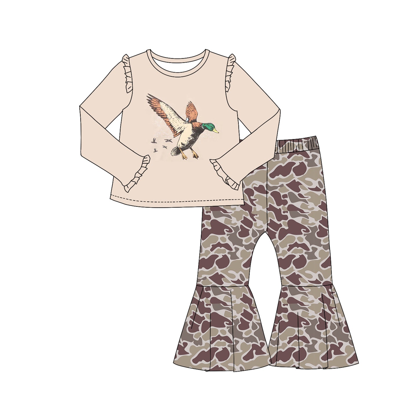 pre order camo pants outfit girls clothes