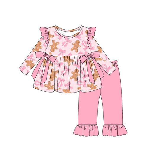 pre order gingerbread pants set