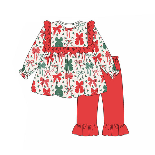 pre order Christamas coquette pants set