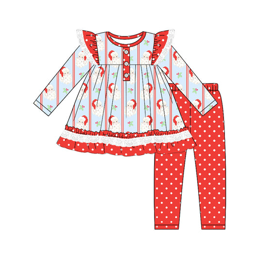 pre order Christmas santa legging outfit