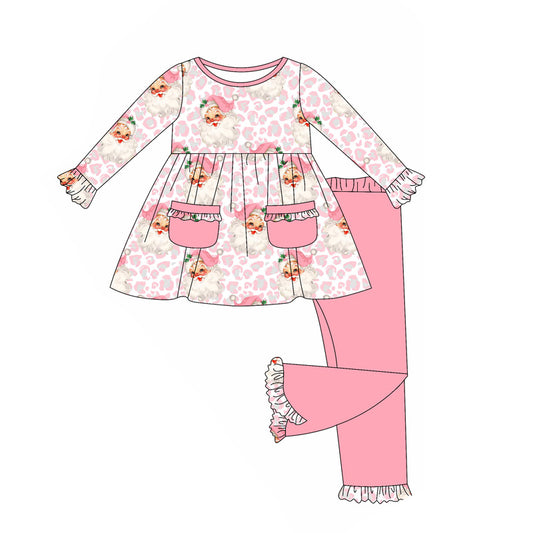 pre order Christmas santa legging outfit