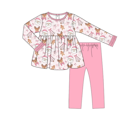 pre order Christmas girl pants outfit