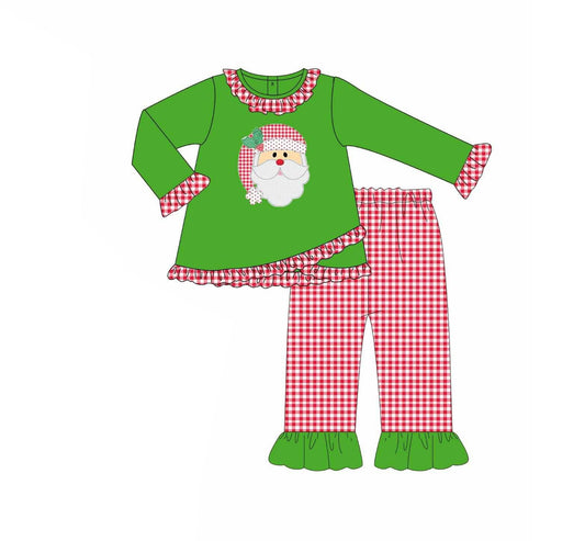 pre order Christmas girl pants outfit