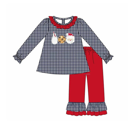 pre order Christmas girl pants outfit