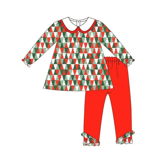 pre order Christmas girl pants outfit