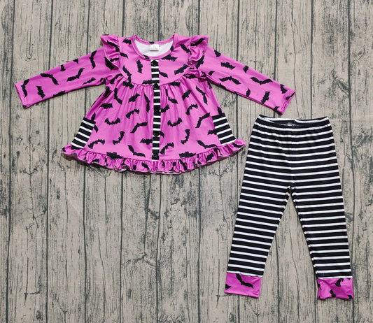 pre order bat tunic stripes legging set