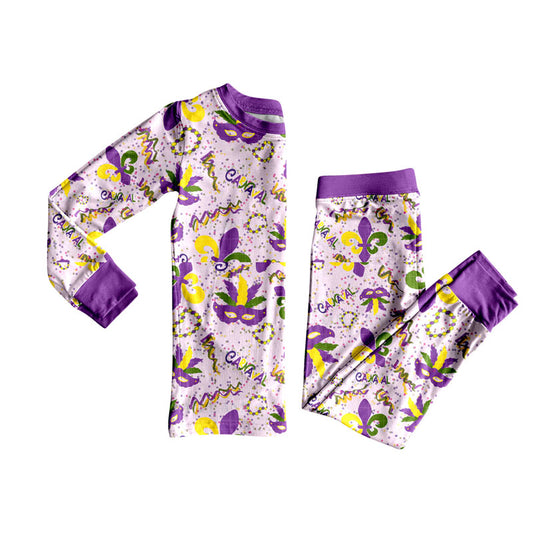 pre order mardi gras purple pajama